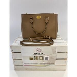 MICHAEL KORS LARGE SAFFIANO LEATHER WOMENS CROSSBODY BAG